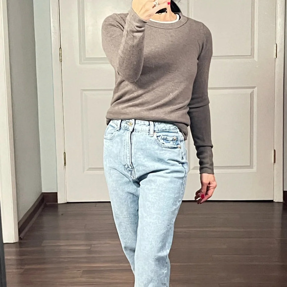 J.Crew 100% cashmere crewneck sweater size XS - Picture 1 of 10